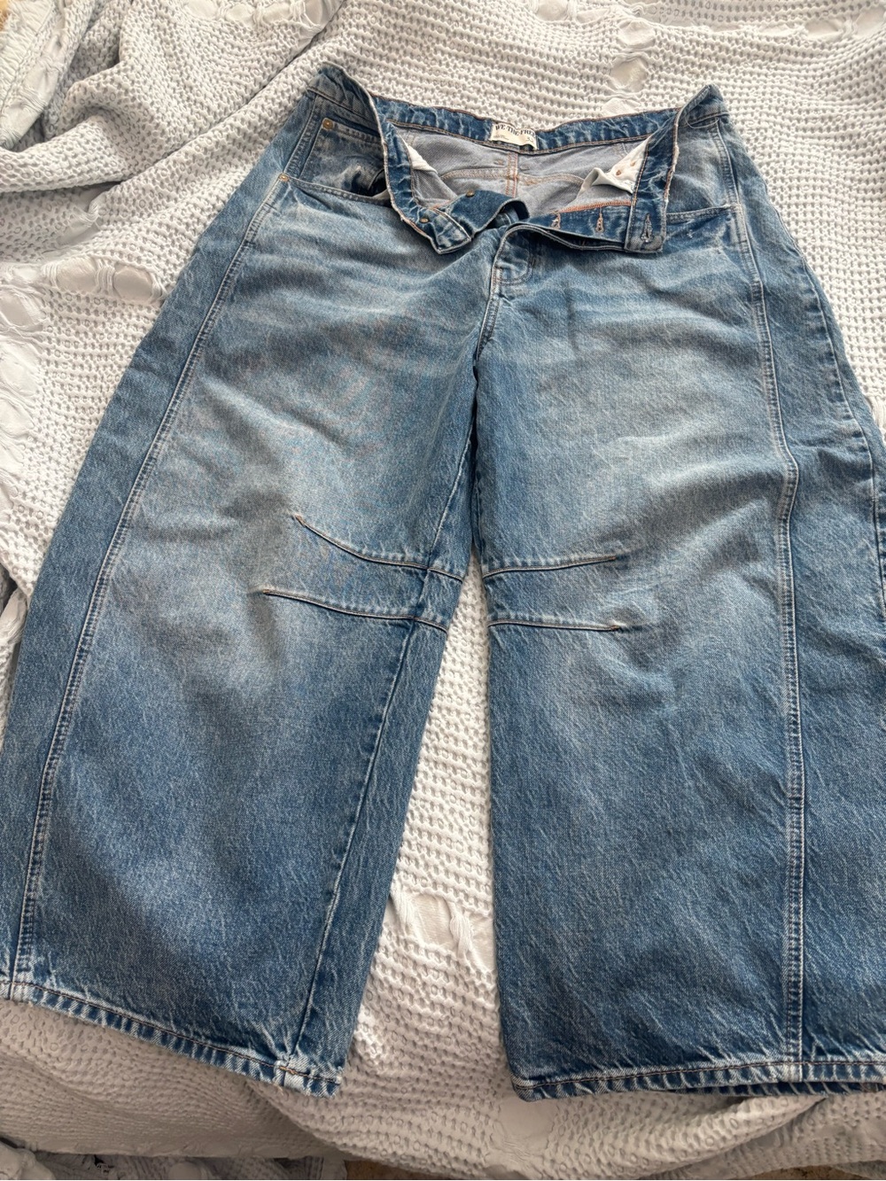 Free people barrel Jeans - Light Blue
